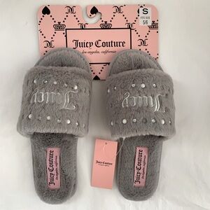 Juicy Couture Logo Slippers